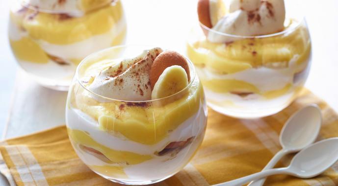 Десерт из бананов — рецепт приготовления