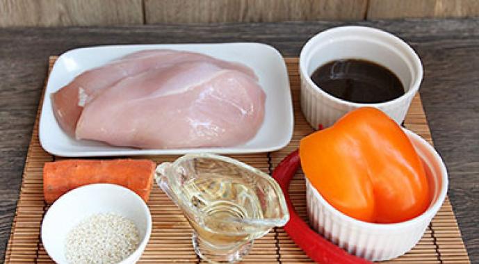 Հավի միս Teriyaki սոուսով ջեռոցում. քայլ առ քայլ բաղադրատոմս լուսանկարներով, խոհարարական առանձնահատկություններ Teriyaki հավի միս տապակի մեջ
